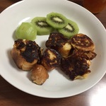 フレンチトーストの朝食