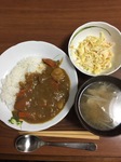 カレーライスの献立