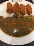 CoCo壱番屋 カキフライほうれん草カレー