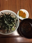 港屋の肉蕎麦を真似してみた