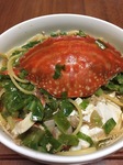 渡り蟹の和風パスタ