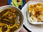 カレーの残りとやせる出汁でカレーうどんの献立