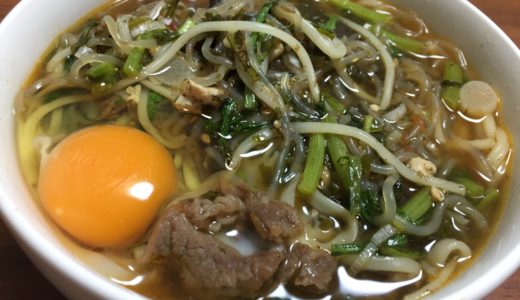 トマトすき焼きの残りですき焼きうどん