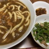 カレーとすき焼きの残りでカレーうどん