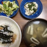 白菜大玉一玉使い切りチャレンジ　その４　在宅勤務ランチ