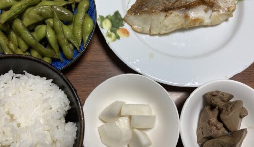 鯛の塩焼きの献立