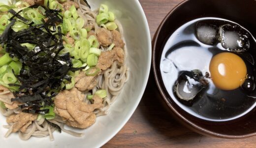 港屋風肉そばでランチ