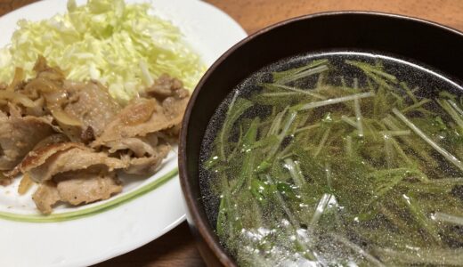 しゃぶしゃぶの材料の残りで次の日の夜ご飯