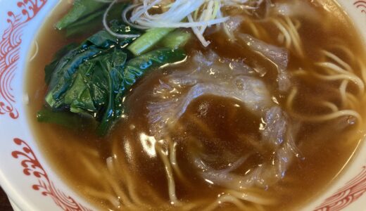 バーミヤンでフカヒレあんかけラーメン