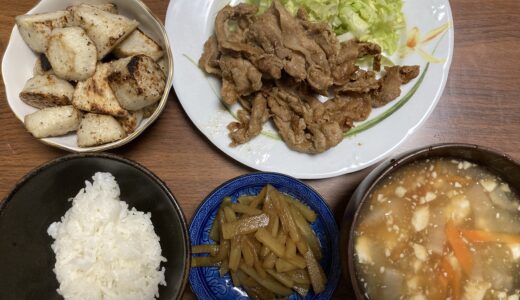 豚肉生姜焼きの献立