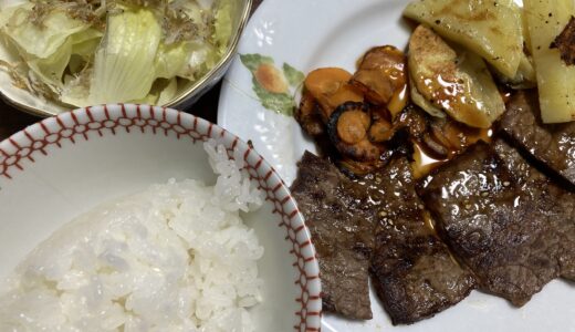 忙しい日のランチは焼肉定食