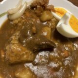 圧力鍋で作る牛スネ肉のカレー