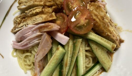 ごまの風味が濃厚♪ 冷やし中華