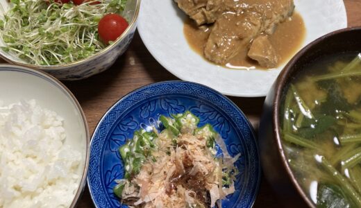 鯖の味噌煮定食