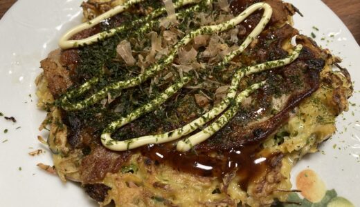 サラダ用キャベツミックスでお好み焼き