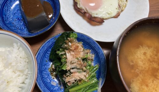 朝食みたいなランチの献立