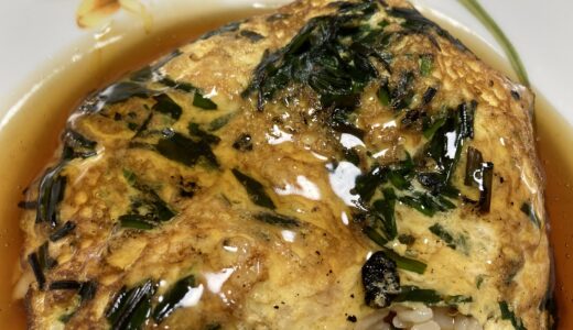 かに玉丼でランチ