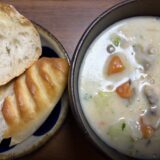 シンプルな材料でホワイトシチュー