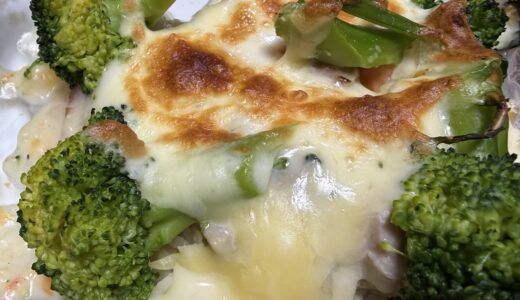 ホワイトシチューのリメイクのドリア