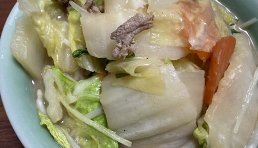 リンガーハットの福袋の長崎ちゃんぽんの素で作るちゃんぽん